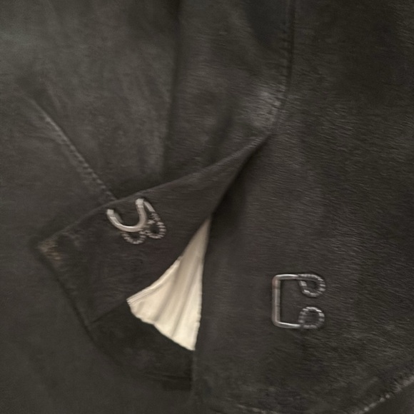 Fabulous John varvatos like new leather blazer - Picture 4 of 7